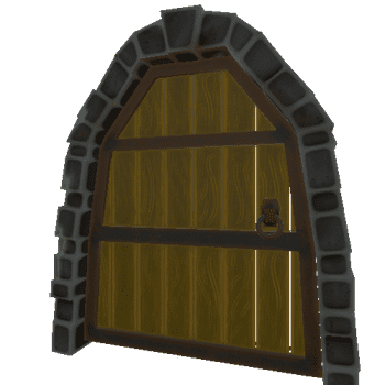 Animated Castle Modules Door